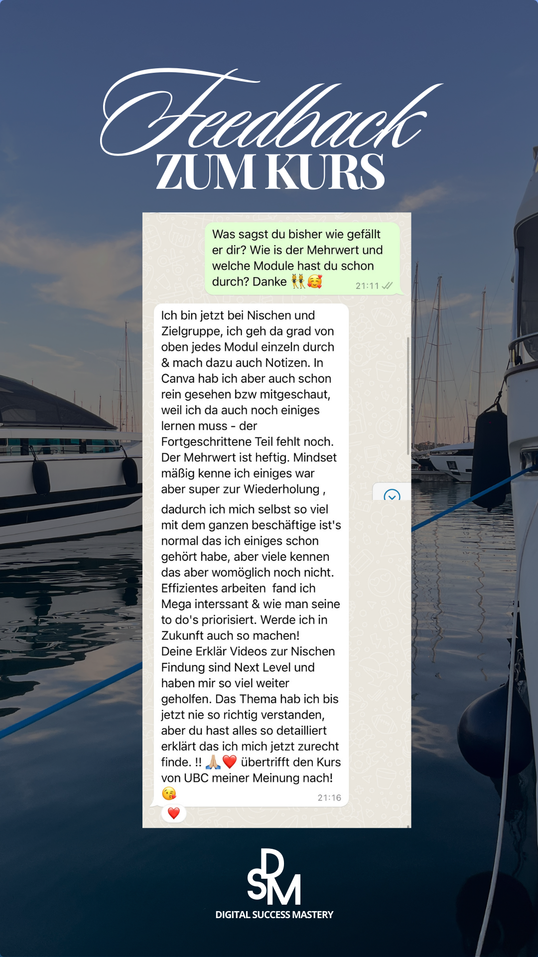 Digital Success Mastery & 1:1 Mentoring für 4 Wochen