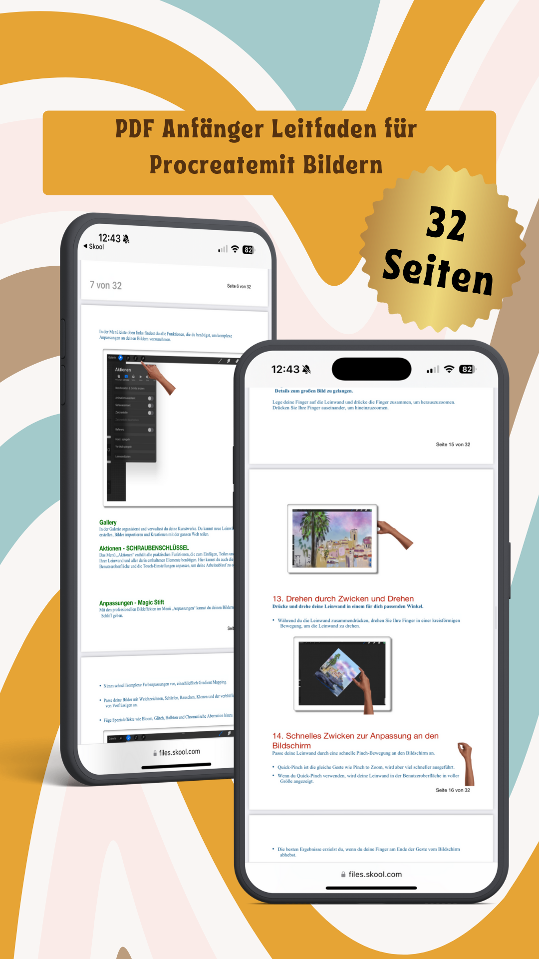 Digital Creative Mastery - Lerne digitale Designs + Amimationen mit Procreate, Procreate Dreams & AI