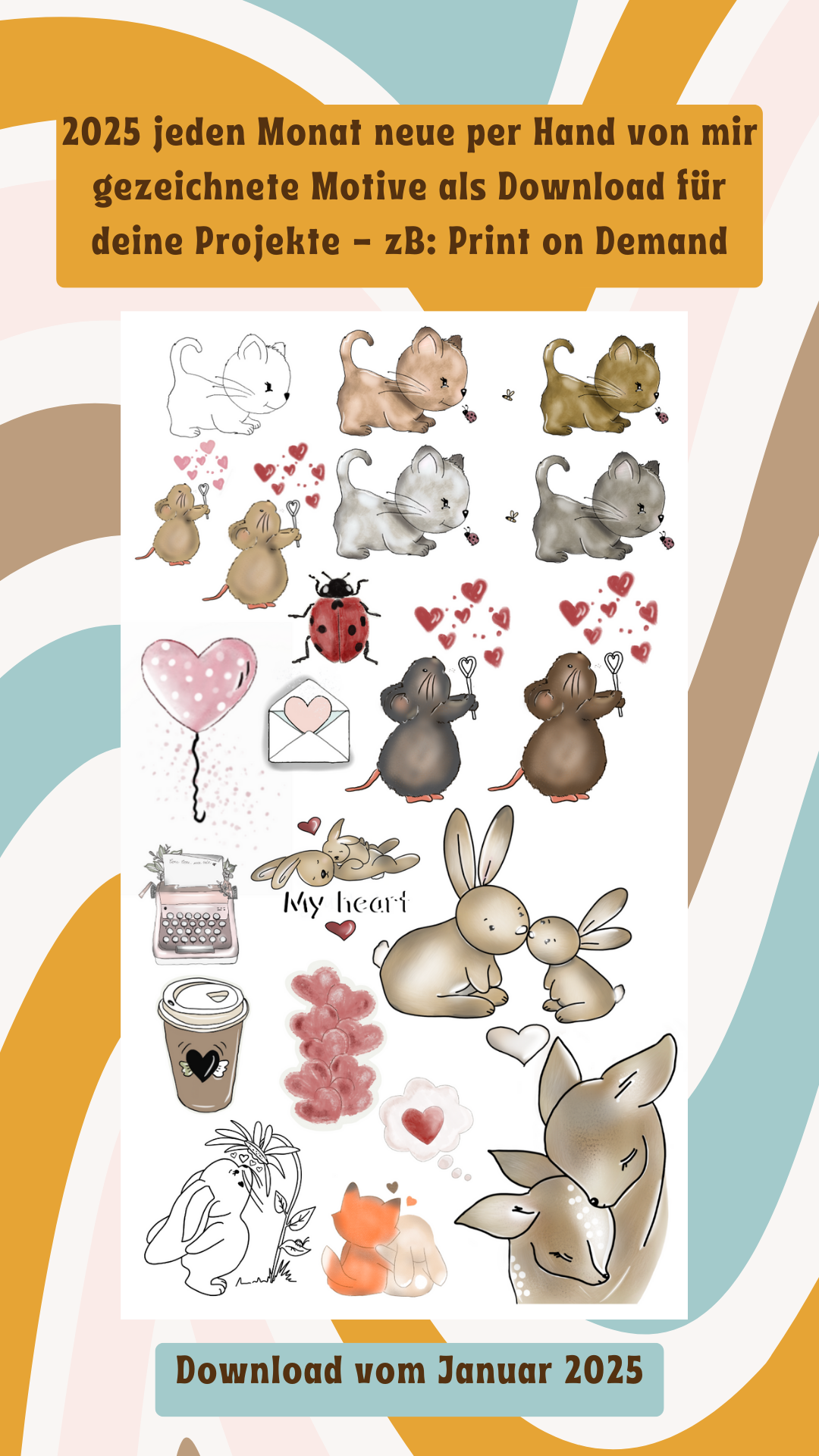 Digital Creative Mastery - Lerne digitale Designs + Amimationen mit Procreate, Procreate Dreams & AI