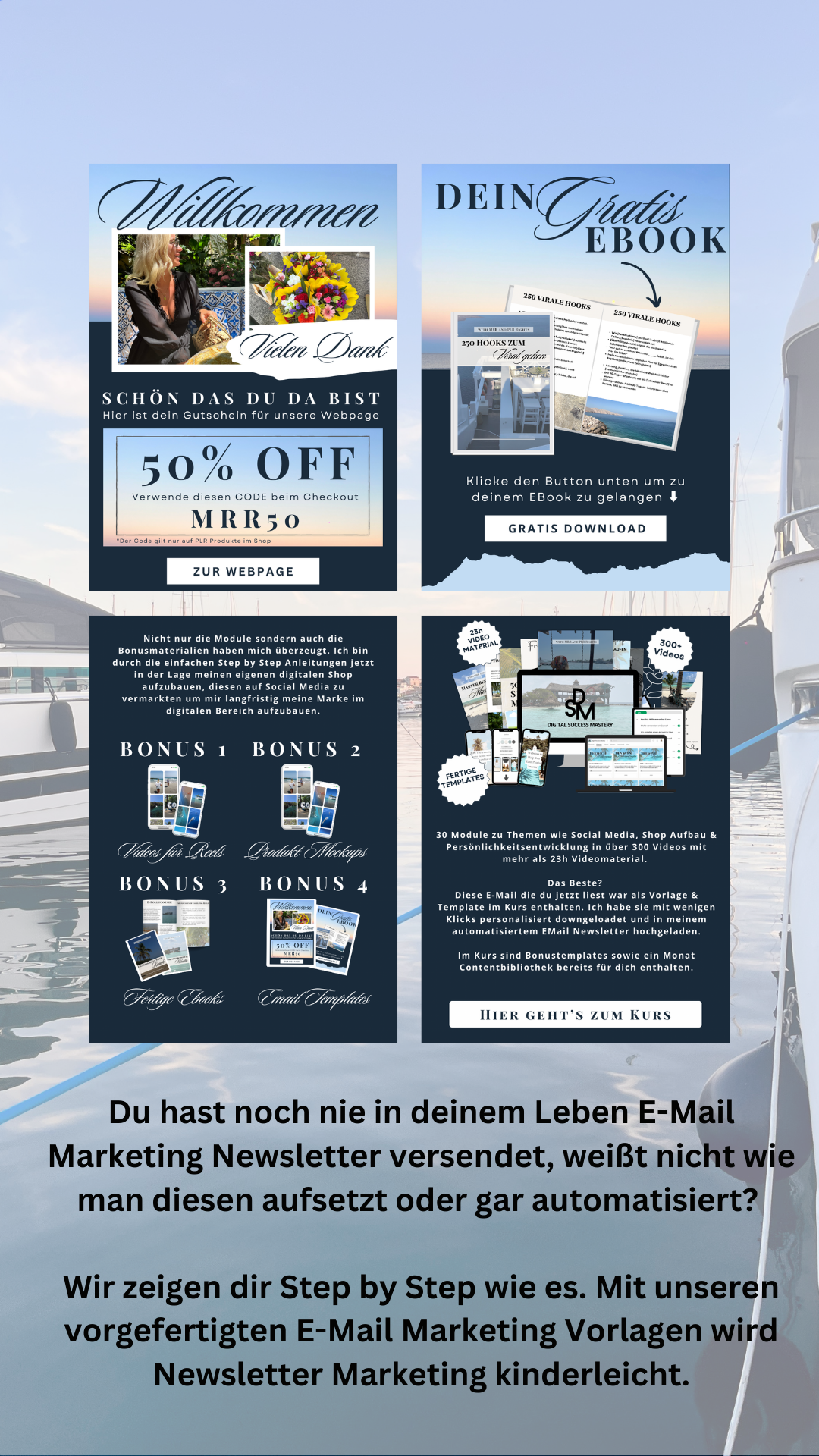 Digital Success Mastery & 1:1 Mentoring für 4 Wochen