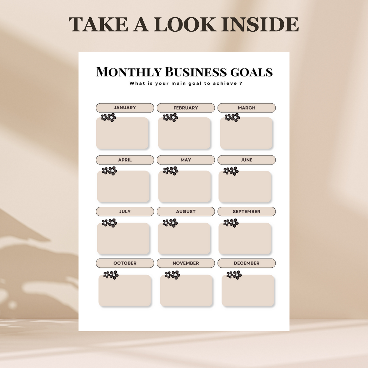 Faceless Account Planner - Plan & structurize your Faceless Account| MRR + PLR rights