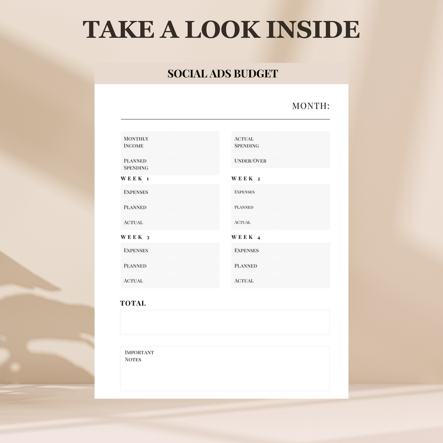 Faceless Account Planner - Plan & structurize your Faceless Account| MRR + PLR rights