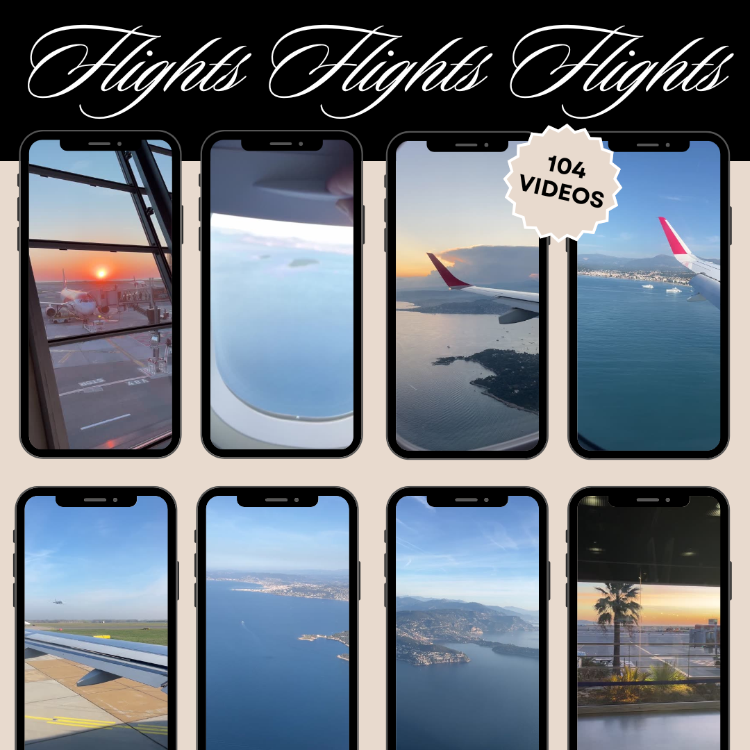 Flights Flights Flights - 104 Videos zwischen Himmel und Horizont ✈️☁️